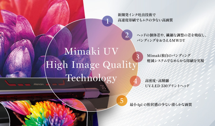 Mimaki UV High Image Quality Technology