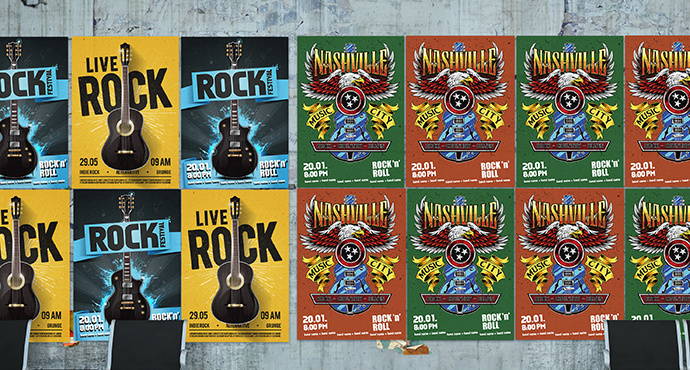 屋内施設のポスター