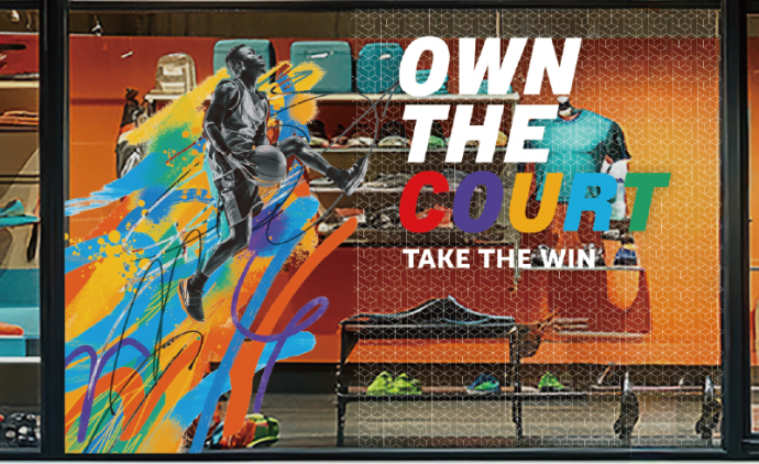 ウインドウ装飾（PETフィルム）