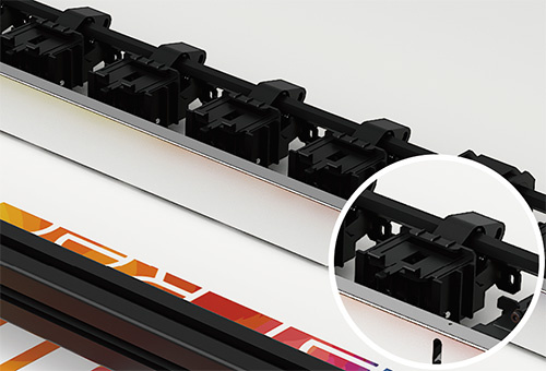 ②リアクランプローラー