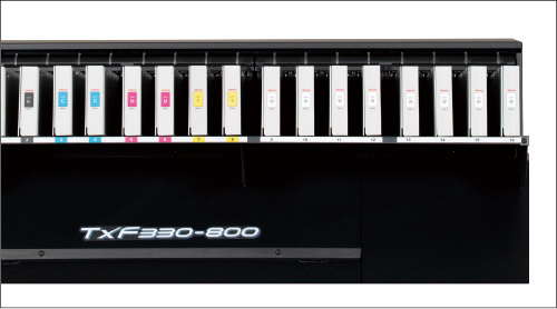 100m巻きDTFフィルムをノンストップ出力