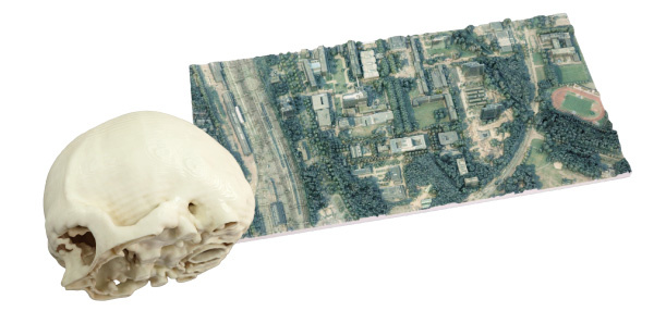 SCANS ≫ CT、地形測量スキャンデータを簡単に3Dモデル変換