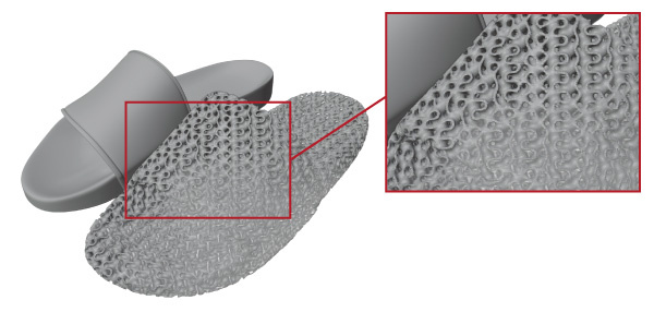 LATTICE ≫ 3Dモデルの軽量化やクッション性を付与
