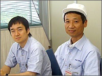 左：柳澤由英さん 右：宮崎法明さん