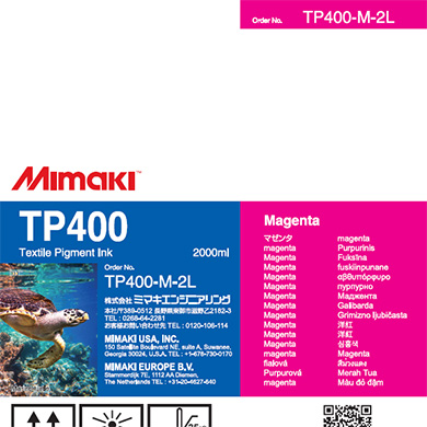 TP400-M-2L　TP400　マゼンタ