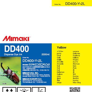 DD400-Y-2L　DD400　イエロー