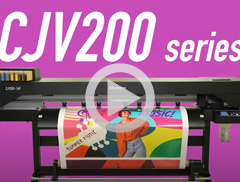 プリント＆カット対応エコソルベントインクジェットプリンタ「UCJV200 Series」 製品紹介動画