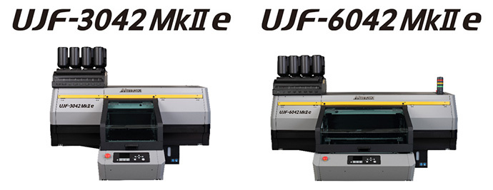 UJF-3042MkII e、UJF-6042MkII e｜フラットベッドUV-LED方式インクジェットプリンタ