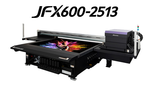 大判フラットベッドUV-LED方式インクジェットプリンタ「JFX600-2513」