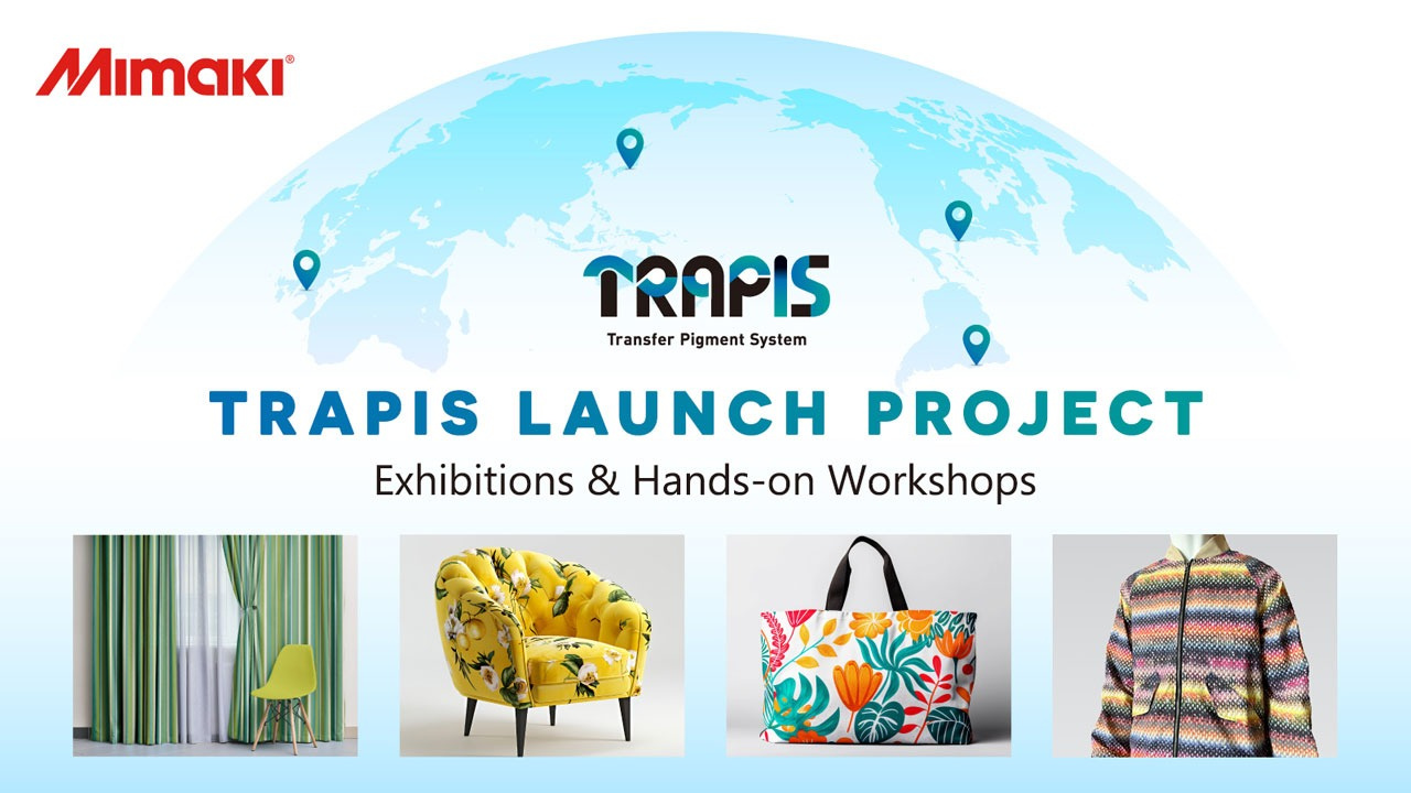 布プリントがもっと身近に　”誰でもできる”最新捺染体験会｜TRAPIS LAUNCH PROJECT