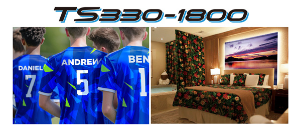 1.9m幅昇華転写インクジェットプリンタ「TS330-1800」