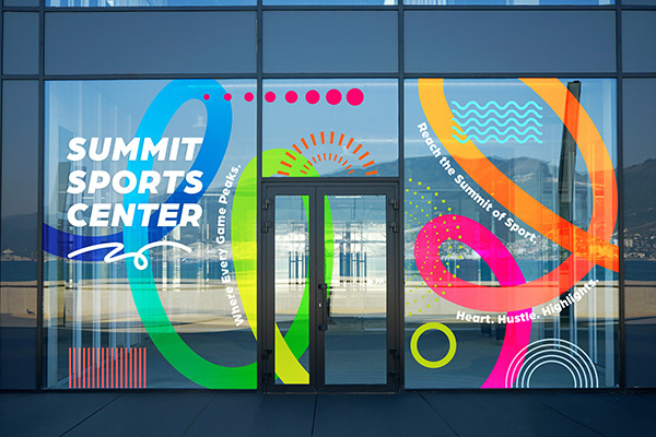 図4 ウィンドウ装飾の用途例