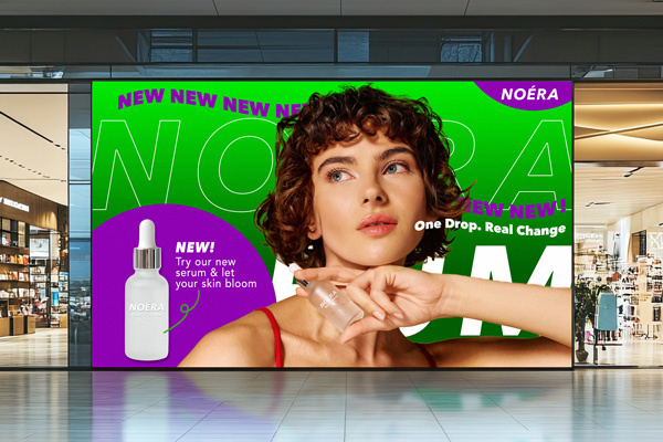 図1 大判広告サインの用途例