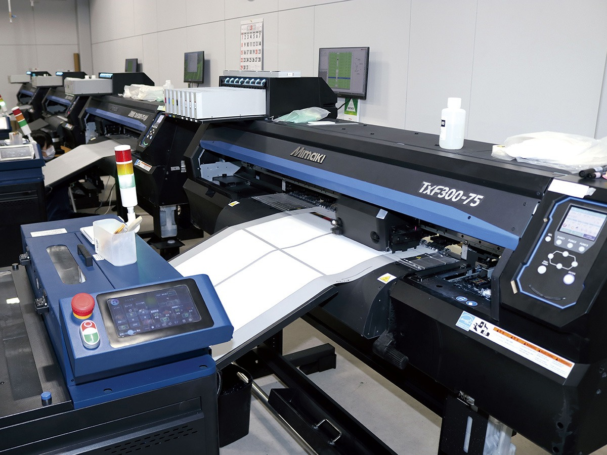 製品導入事例を追加しました：老舗プリント工場がミマキエンジニアリングの「TxF300-75」に一斉買い替えした理由とは（株式会社テルミ・エンタープライズ様）