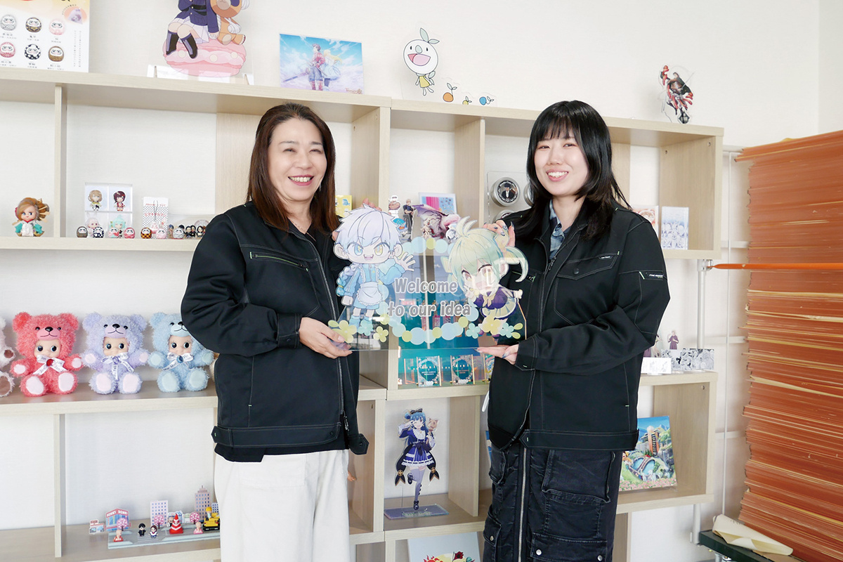 製品導入事例を追加しました：多様化するオリジナルグッズ製作に欠かせない対応力の強化 小ロット多品種を望む市場ニーズへ応えられる1台（有限会社イデア様）