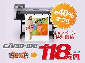 CJV30-100　キャンペーン特別価格　118万円