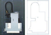 Step 2. Illustrator のペンツールで外周を型取り