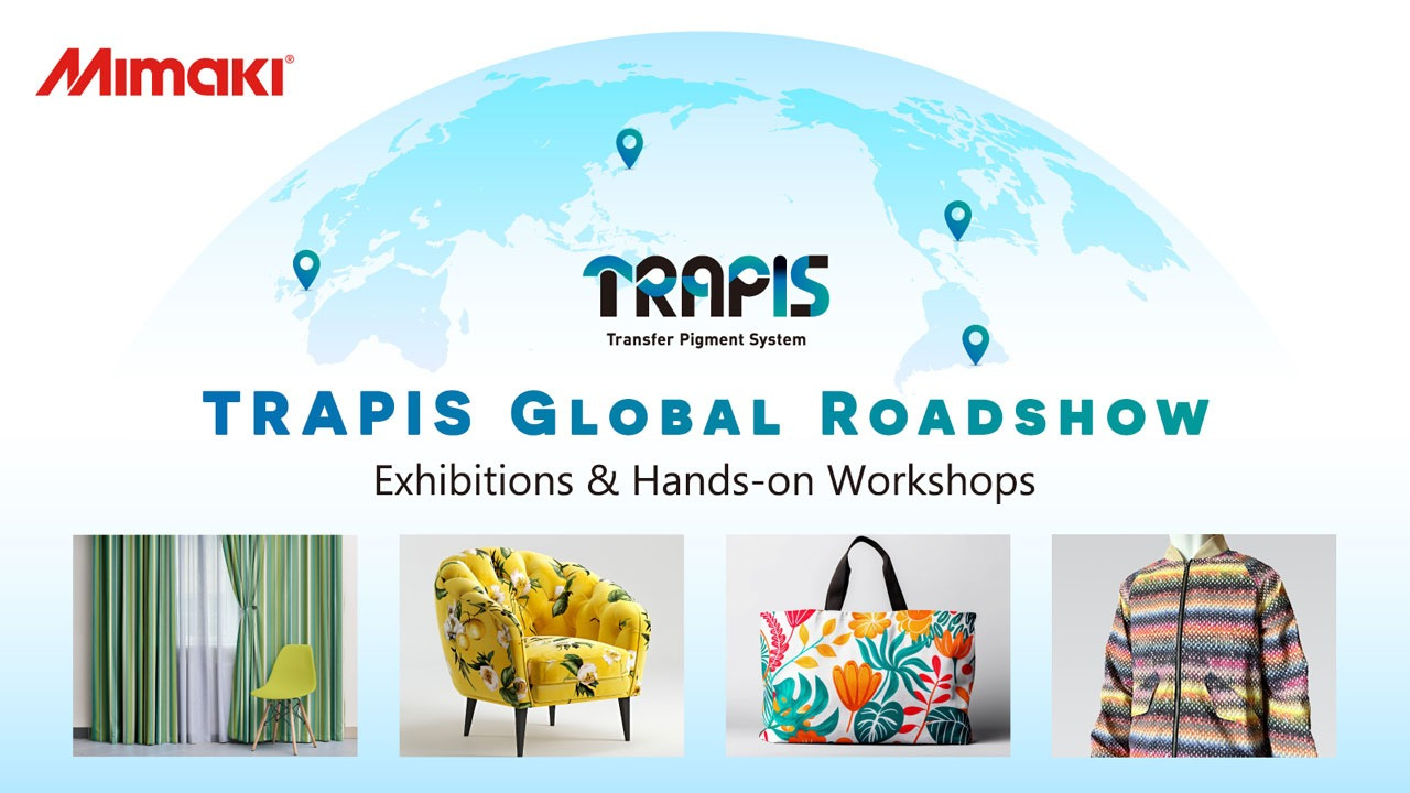 布プリントがもっと身近に ”誰でもできる”最新捺染体験会のご案内|TRAPIS Global Roadshow