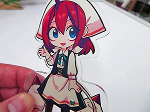 同社アクリルグッズ「きょろっと!」