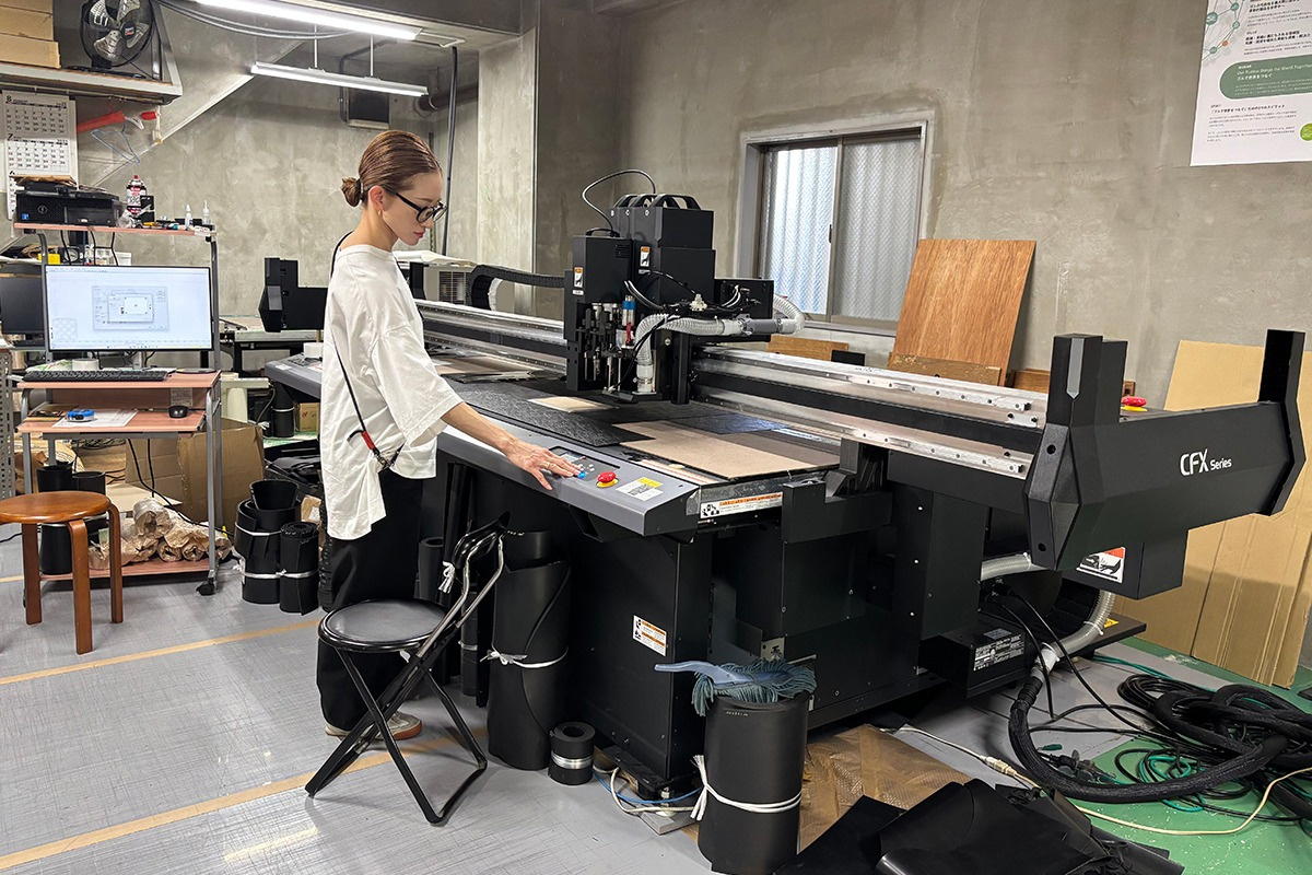 CFX-2513を使用している様子