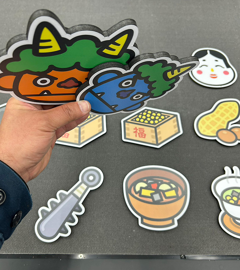 CFXで作ったスチレンボードのサンプル